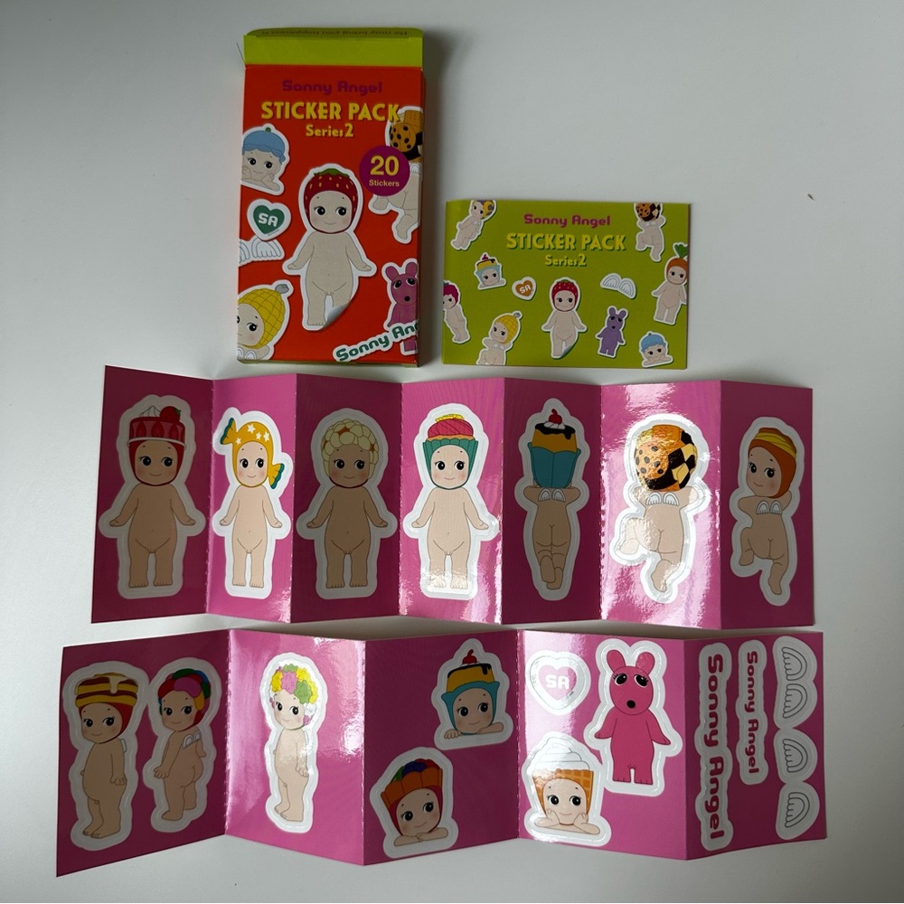 Sonny Angel Sticker Pack Series 2 - Sweets PRICE FIRM